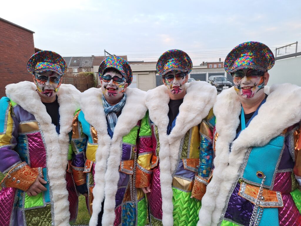 facepaint carnavalgroepen